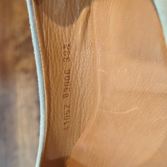 Coclico Epic Wooden Heel Suede Pumps - Picture 3 of 7